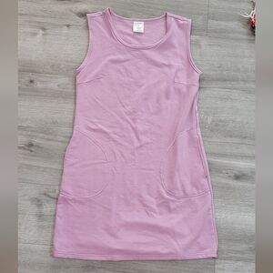 Lilac Sleeveless Tank Dress
